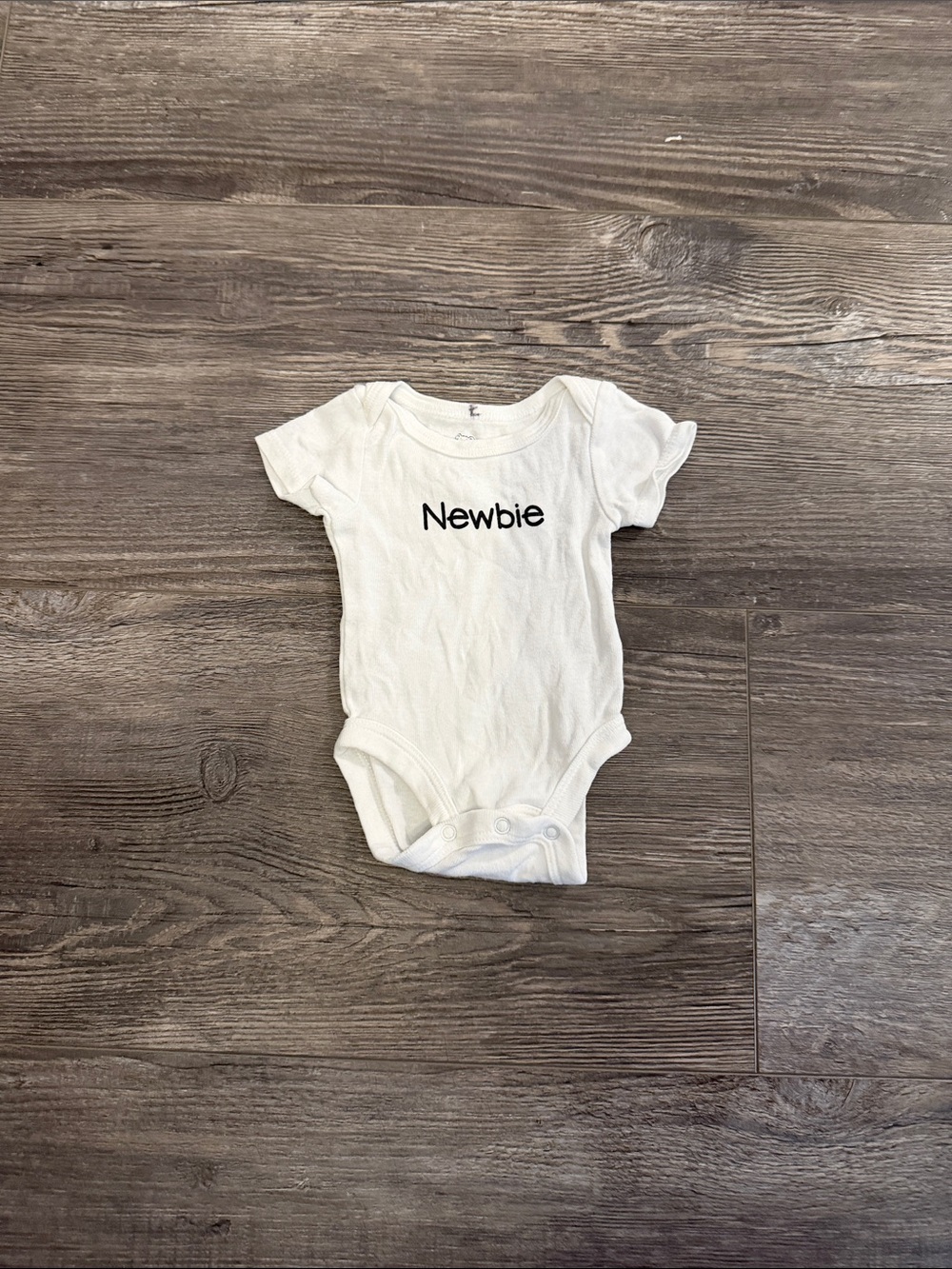 Koala Baby Classic White "Newbie" Baby‎ One-Piece Bodysuit